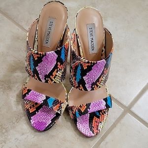 Steve Madden Python Sandal